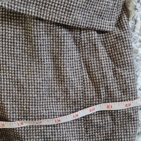 VTG Barney's 100% Wool Suit Jacket Tweed Small - Picture 13 of 13